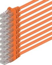 Image of 10x Premium 2m CAT6 RJ45 S-FTP Ethernet Cable Network Internet Modem LAN Wire