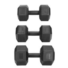 Image of 2x4kg/2x5kg/2x6kg/2x7.5kg/2x10kg Dumbbells Hex Dumbbell Weight Set Hand Weights