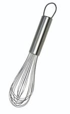 Image of KitchenCraft Balloon Whisk Stainless Steel Eleven Wire 25cm Handheld Mixer