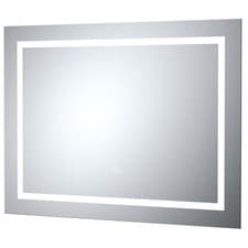 Image of Hudson Reed Enif LED Touch Sensor Rectangular Bathroom Mirror 600mm H x 800mm W