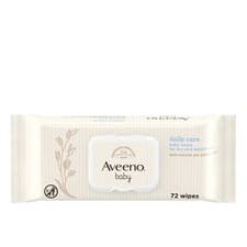 Image of Aveeno Baby Daily Care Wipes Unscented White 72 Count (Pack of 1)