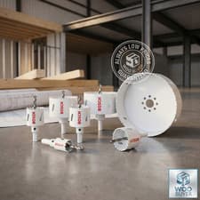 Image of Bosch HSS Bi Metal Hole Saw For Wood Metal And Plastics etc Multi Sizes