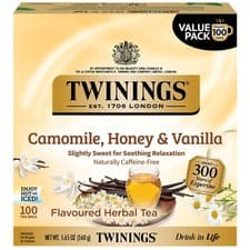 Image of Twinings Camomile, Honey & Vanilla Herbal Tea 100 Count (Pack of 1) 