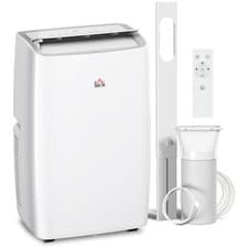 Image of HOMCOM 12,000 BTU Portable Air Conditioner Unit with Remote, 24H Timer, 35m²