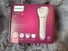Image of Philips Series 8000 BRE740/11 Wet & Dry Use Epilator - White