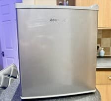 Image of Gray Table Top Mini Freezer Cookology MFZ32WH New Metal Back, 32L