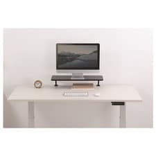 Image of StarTech Monitor Riser Stand Desk Mount Clamp-on, Extra Wide 25.6" MNRISERCLMP