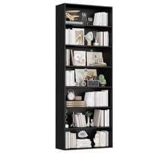 Image of Tall Bookshelf 7 Tier 210cm Freestanding Bookcase Storage Display Shelf Rack