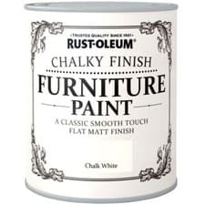 Image of Rust-Oleum Chalk Chalky Furniture Paint Matt Finish Shabby Vintage 125ml-750ml