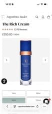 Image of Augustinus Bader the Rich Cream TFC8 50ml Brand New