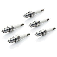 Image of Bosch 5x Iridium Spark Plugs - FR7NI33 / 0242236528