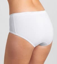 Image of Sloggi Basic+ Midi 3 Pair Pack - White