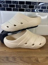 Image of Adidas Adicane Clog HQ9916 Unisex Beige/Sand Casual Slip On Sandals UK Size 6