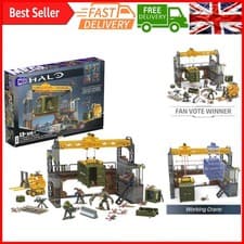 Image of Mega Halo Infinite Floodgate Firefight Building Set - 634 Pieces, 4 Micro Act...