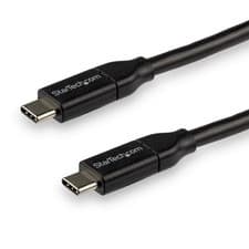 Image of StarTech.com USB C To USB C Cable - 10 ft / 3m - USB-IF Certified - 5A PD - USB 