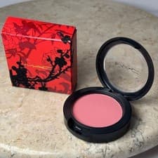 Image of MAC Fleur Power Powder Blush Red Floral Limited Edition Chinese New Year