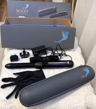 Image of BaByliss 9000 Cordless Waving Wand, High Heat, Cordless Ease, 28mm Ceramic Barre