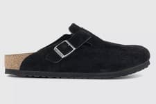 Image of Birkenstock Boston Men’s Clog slippers Black UK. 9