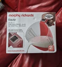 Image of Morphy Richards 'Equip' 2 in 1 Measuring Jug, Digital Scale, new, boxed