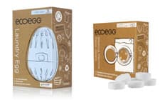 Image of Ecoegg Laundry Egg _ 70 Washes (Fresh Linen) and Detox Tablets Set