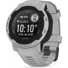 Image of Garmin Instinct 2 Solar HRM With GPS Watch Grey Running Mens Womens