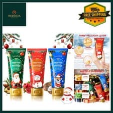 Image of Festive Hydrating Body Lotion Gift Set for Dry Skin 3 x 100ml