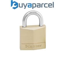 Image of Master Lock 130EURD Solid Brass 30mm Padlock 4-Pin MLK130
