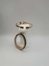 Image of Guess 2-PC. Set Pave and Baguette-Crystal Slider and Bangle Bracelets