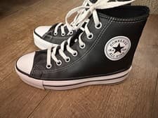 Image of Converse Junior Girls Leather