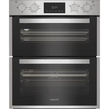 Image of Hotpoint DUH 10D IX Built Under 59cm Electric Double Oven Stainless Steel A