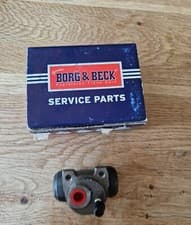 Image of Wheel Cylinder fits PEUGEOT 106 Mk2 1.4 Rear Left 96 to 04 Borg & Beck BBW1477