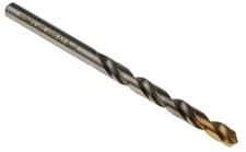 Image of 10 x Dormer A002 Series HSS-TiN Twist Drill Bit, 5.2mm Diameter, 86 mm Overall