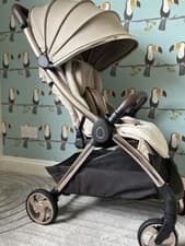 Image of Egg Z Compact Stroller Feather beige with liner
