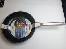 Image of GENUINE Ninja ZEROSTICK PREMIUM Stainless Steel 24cm Frying Pan - RRP 84.99