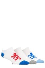 Image of Pringle Secret Socks Men's Plain and Patterned Soft Cotton in a 3 Pair Multipack