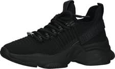 Image of STEVE MADDEN Womens Black Mac-E Trainers UK 4 BRAND NEW Ref 667