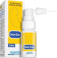 Image of NAVEH PHARMA CleanEars | Fast-Acting Ear Wax Removal Spary 15 ml (Pack of 1) 