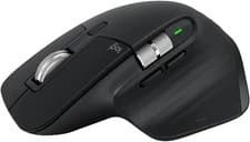 Image of Logitech MX Master 3S Bluetooth Wireless Mouse 8K DPI Quiet Clicks Black