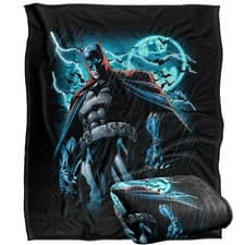 Image of Batman Character Officially Licensed  Super Soft Throw Blanket 152 x 127 cm