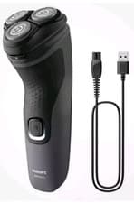 Image of Philips Series 1000 Dry Men's Electric Shaver with Power Cut Blades -S1134/00