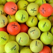 Image of Premium Mixed Golf Balls Pearl Grade A Coloured Optic Lake Balls 24 Ball Pack