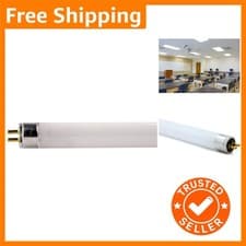 Image of Crompton 2-Pack T5 8W Fluorescent Tubes - 12” Cool White Illumination