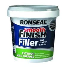 Image of Ronseal Smooth Finish Exterior Multi Purpose Ready Mix Filler 1.2Kg Tub