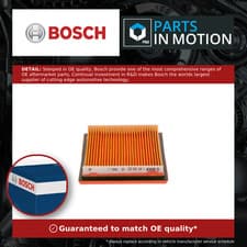 Image of Air Filter fits NISSAN NOTE E11 1.4 06 to 12 CR14DE Bosch AY120NS032 16546AX600