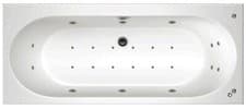 Image of Trojan 1700 x 700mm Double Ended 24 Jet Whirlpool Bath / Spa Bath