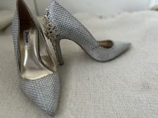Image of Dune London Black Court Shoes Size 5 High Hills