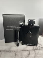 Image of GENUINE Club De Nuit Intense Man 250ml EDP Spray LARGE + 5ml Travel Refill ARMAF
