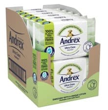 Image of Andrex Ultra Care Washlets, 12 x 36 Wipes