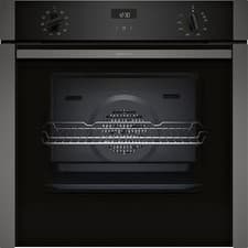Image of Neff N50 B3ACE4AG3B Slide and Hide Electric Single Oven - Graphite B3ACE4AG3B