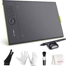 Image of Graphics Tablet, XP-PEN Star06C 10x6 inch Large Digital Drawing Tablet with 8192